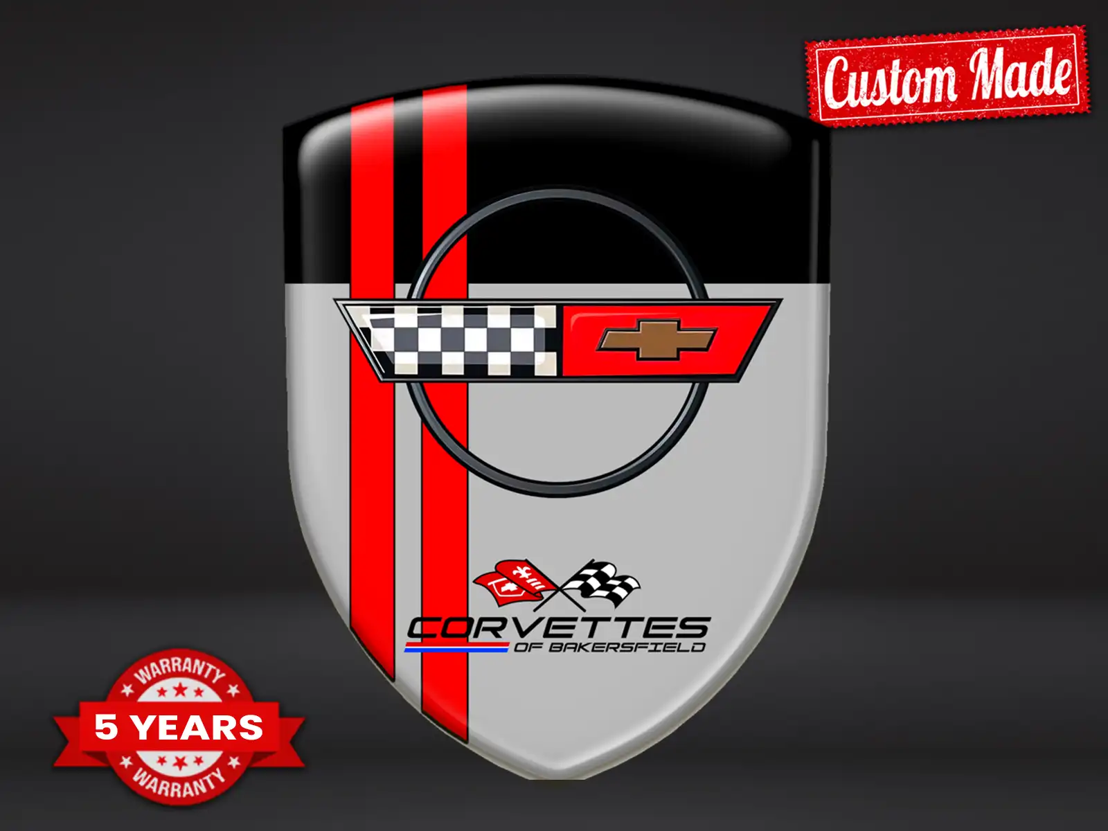Corvette Adesivi Lunotto Auto Stile Tuning Pregiati